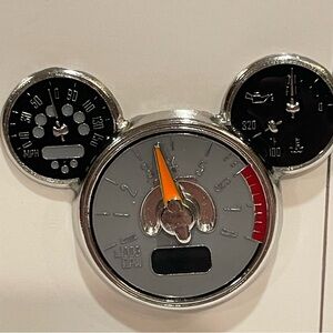 Disney Mickey Mouse Icon Tachometer/ Speedometer Pin
